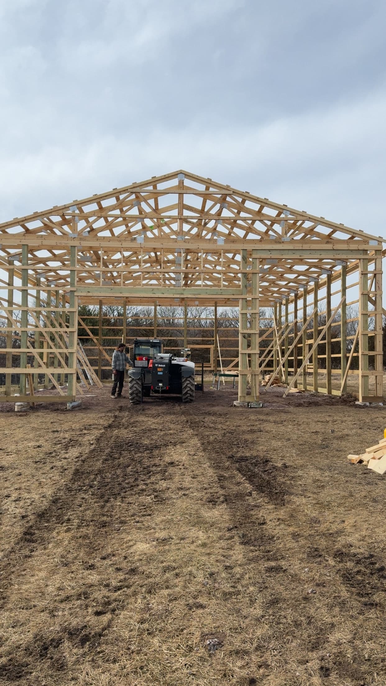 Gallery photos for Post-Frame Pole Building Built Right From the Ground Up: Image #1