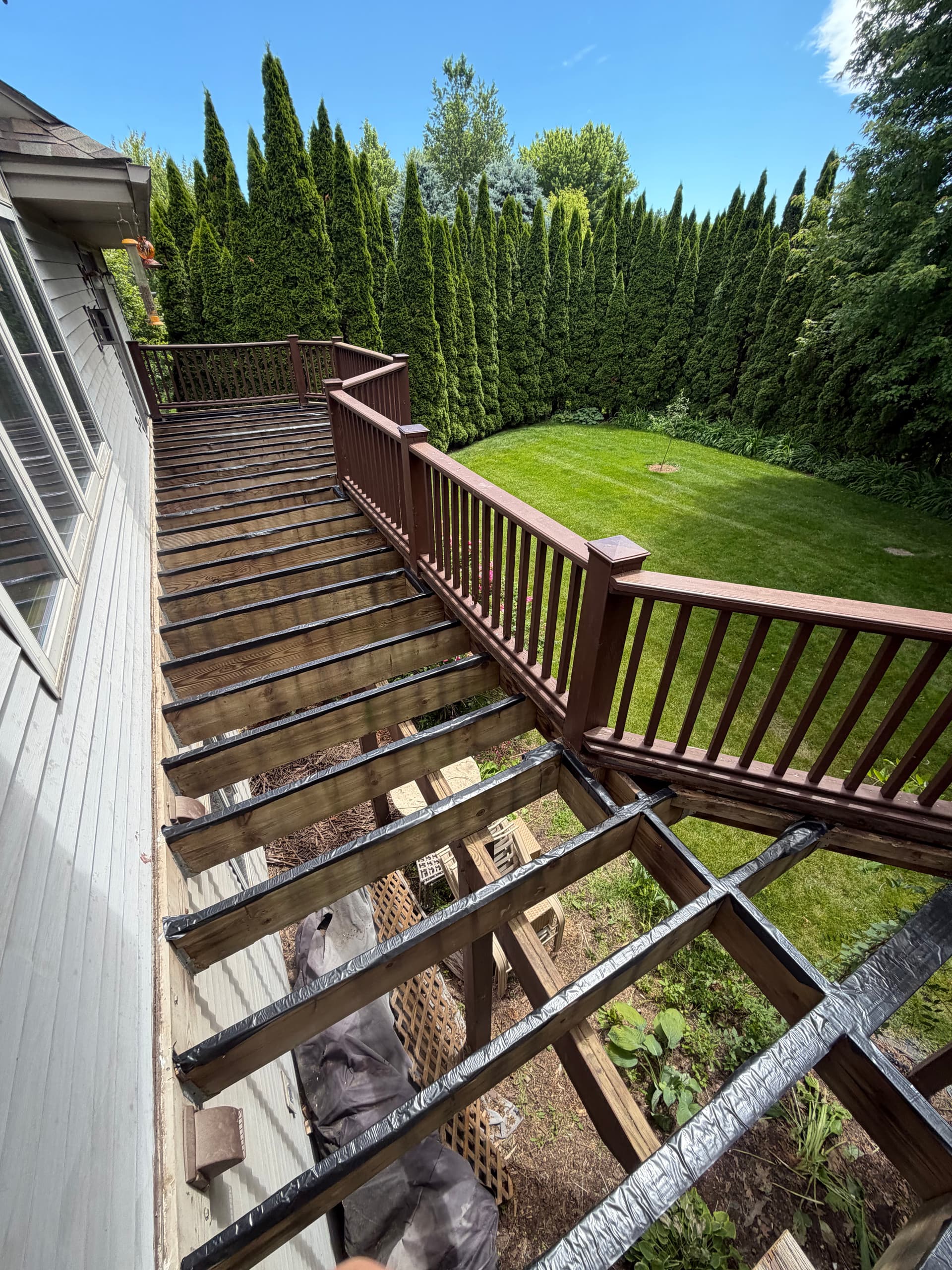 Gallery photos for Deck Refacing Done Right - New Boards, Joist Tape, and Hidden Fasteners: Image #6