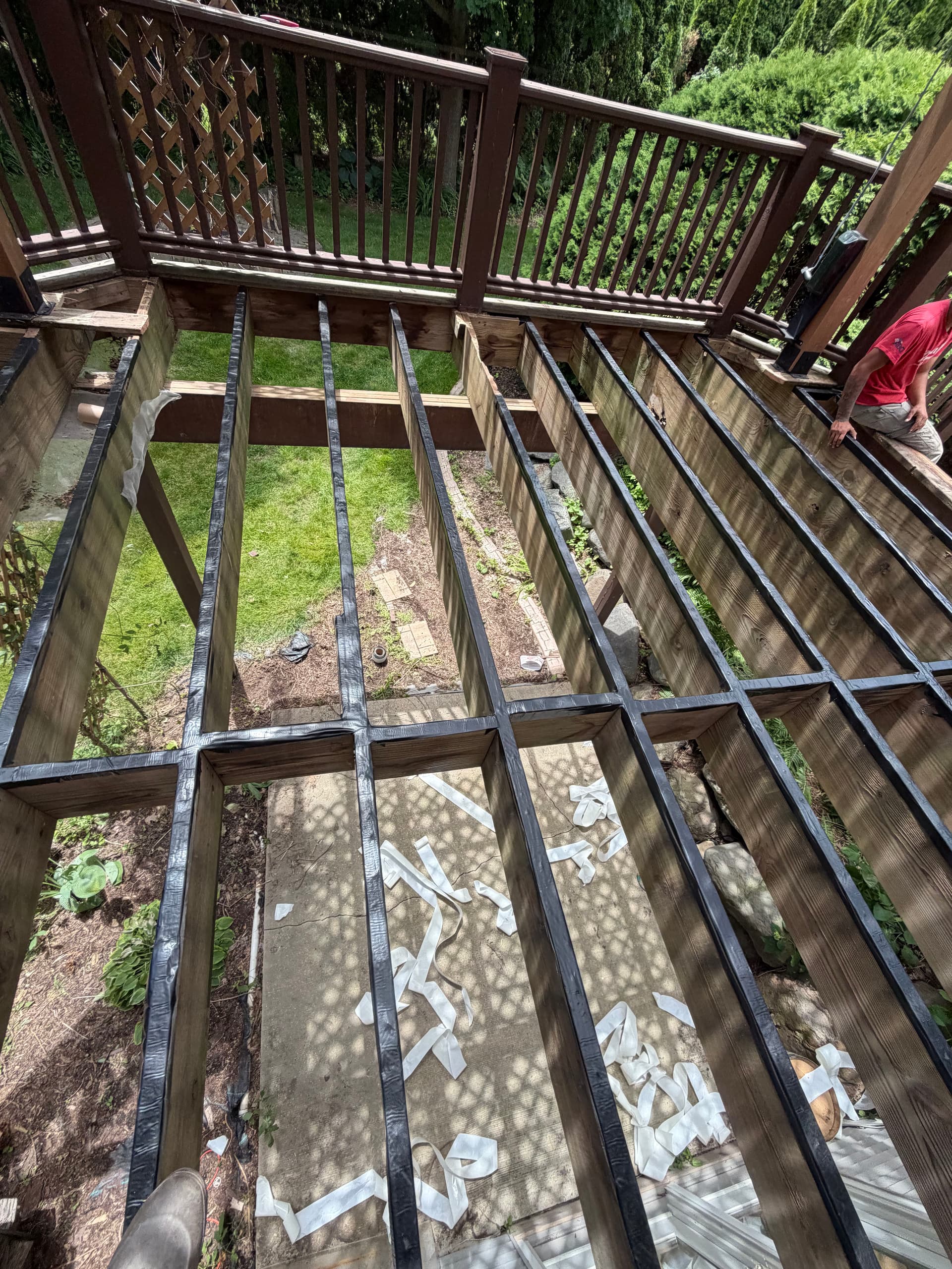 Gallery photos for Deck Refacing Done Right - New Boards, Joist Tape, and Hidden Fasteners: Image #7